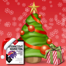 Vánoční Akce - 3x Kniha Internetový Marketing pro Čtenáře Propagace na Internetu